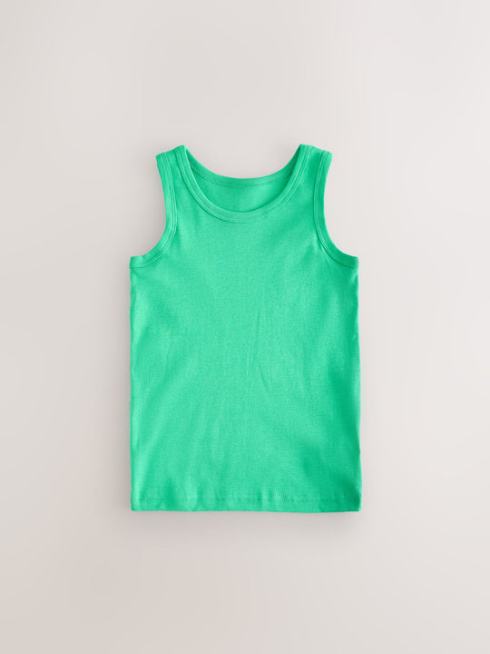 Multicolour Vests 5 Pack (1.5-16yrs)
