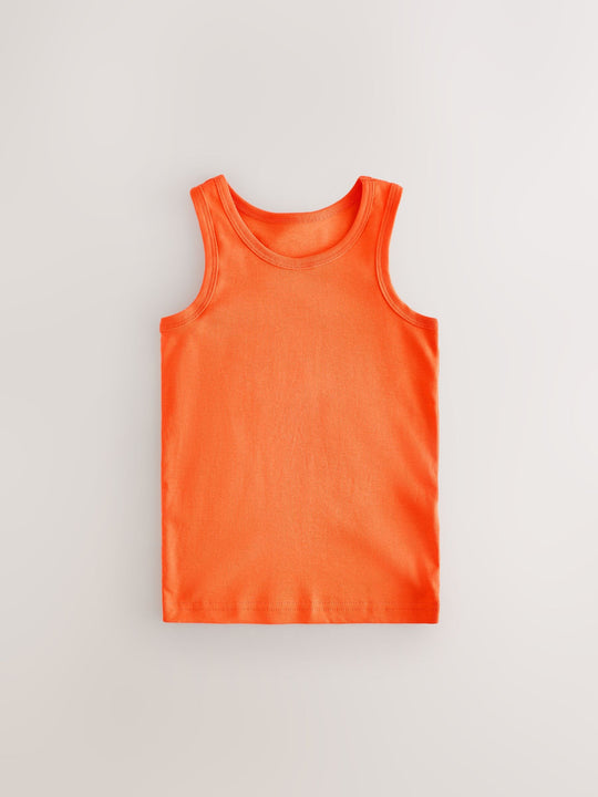 Multicolour Vests 5 Pack (1.5-16yrs)