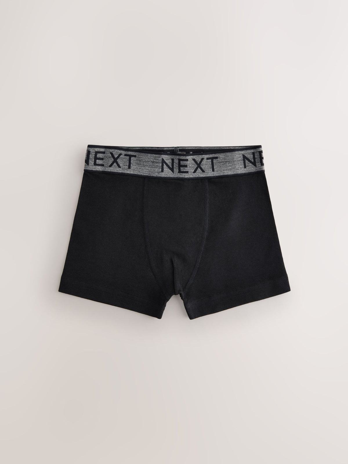Black with Grey Waistband Trunks 5 Pack (1.5-16yrs)