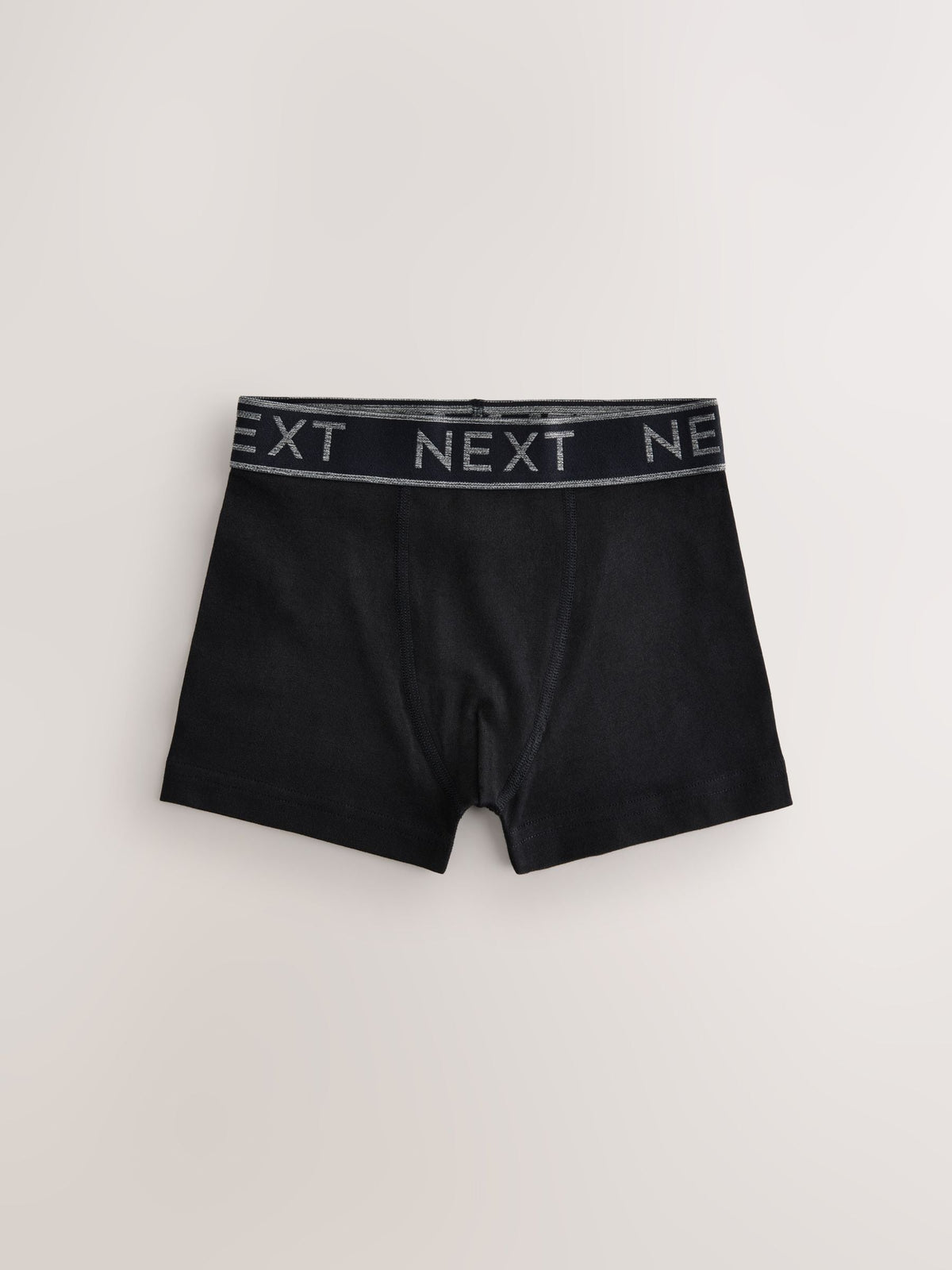Black with Grey Waistband Trunks 5 Pack (1.5-16yrs)