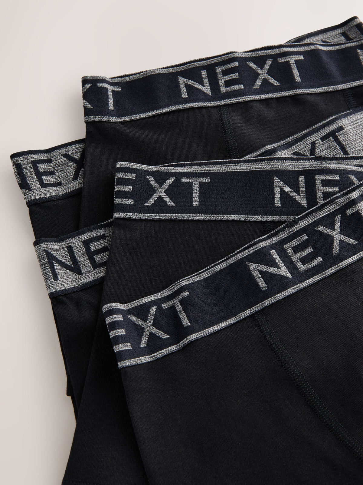 Black with Grey Waistband Trunks 5 Pack (1.5-16yrs)