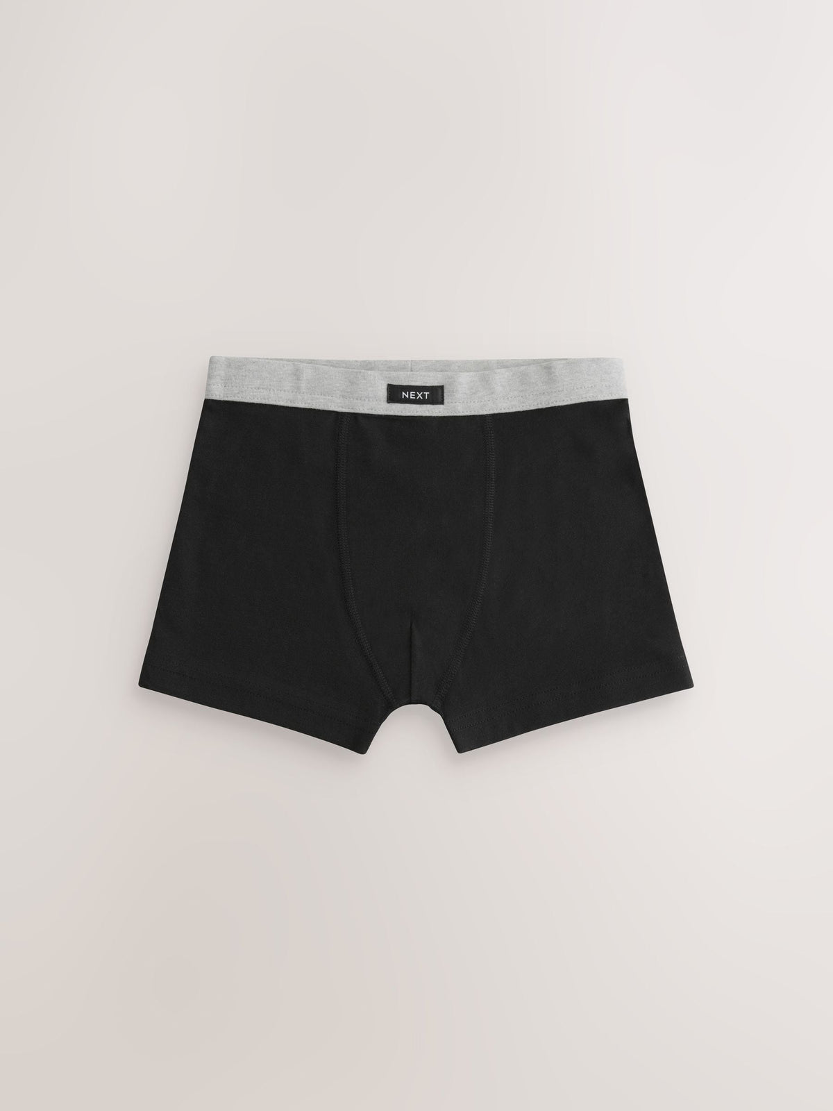 Grey Soft Waistband Trunks 5 Pack (1.5-16yrs)