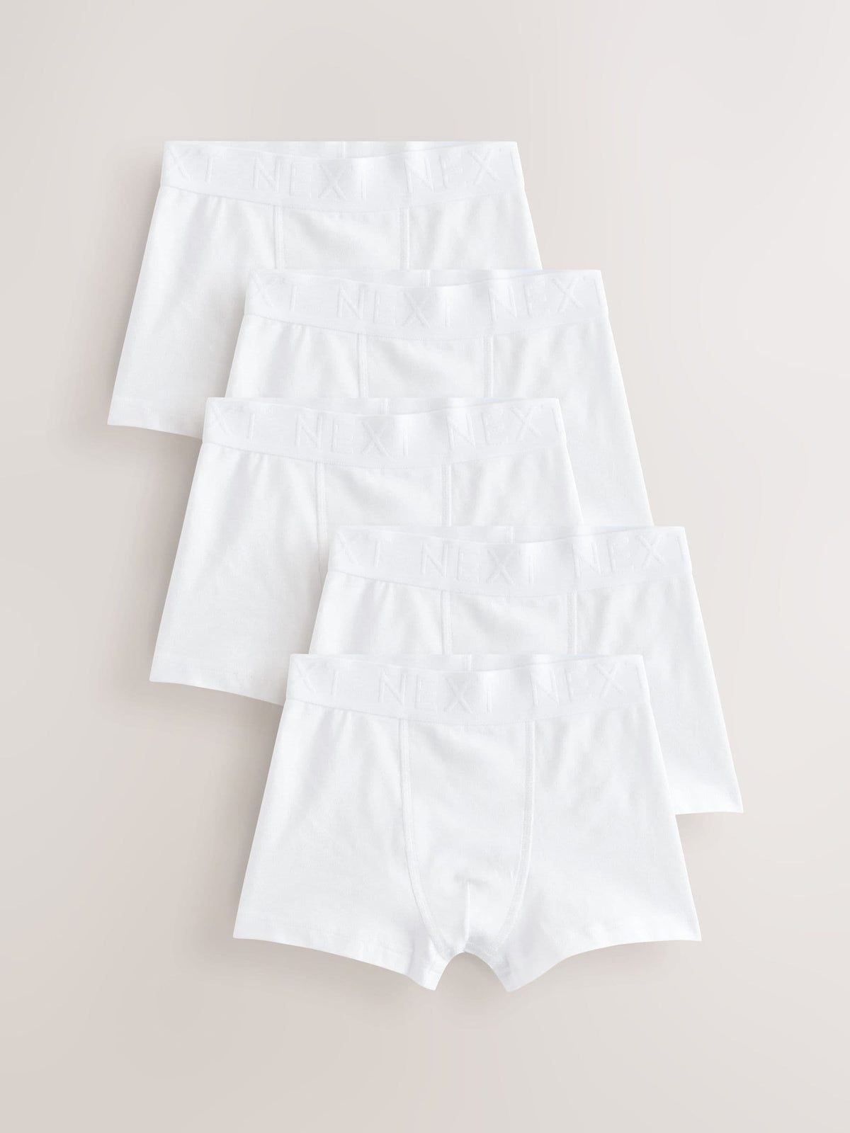 White Trunks 5 Pack (1.5-16yrs)