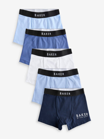 Baker by Ted Baker Boys Boxers 5 Pack