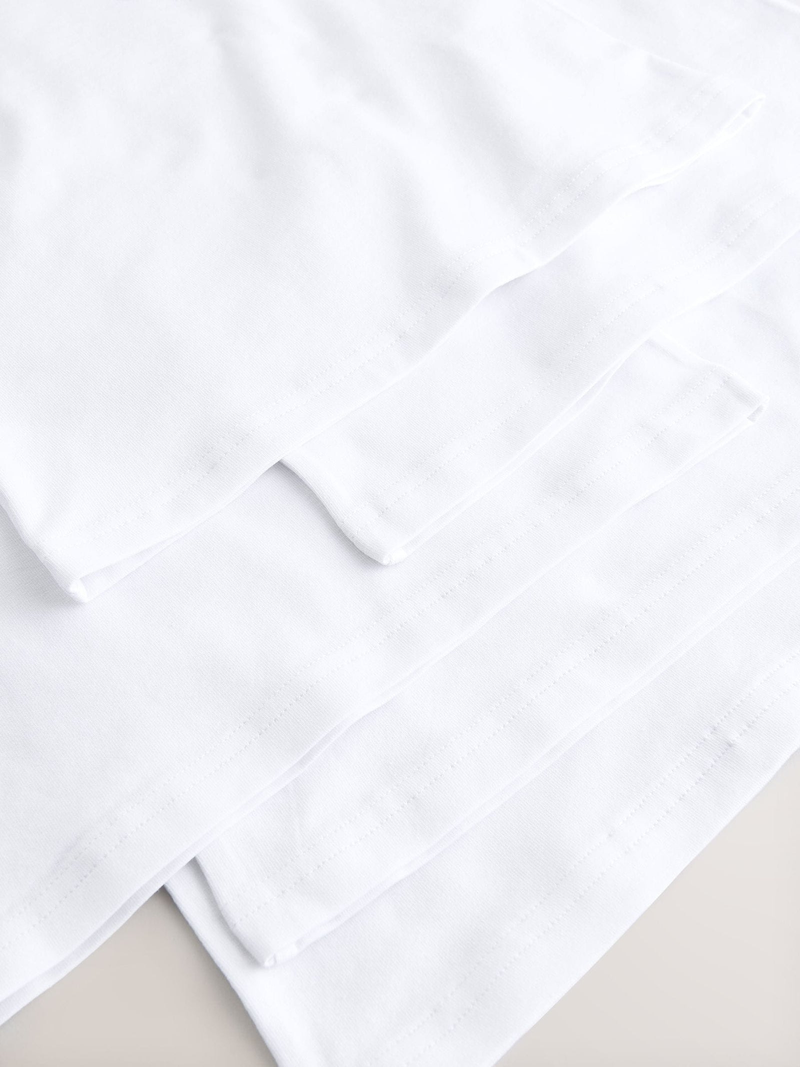 White 5 Pack Elastic Strappy Cami Vests (1.5-16yrs)