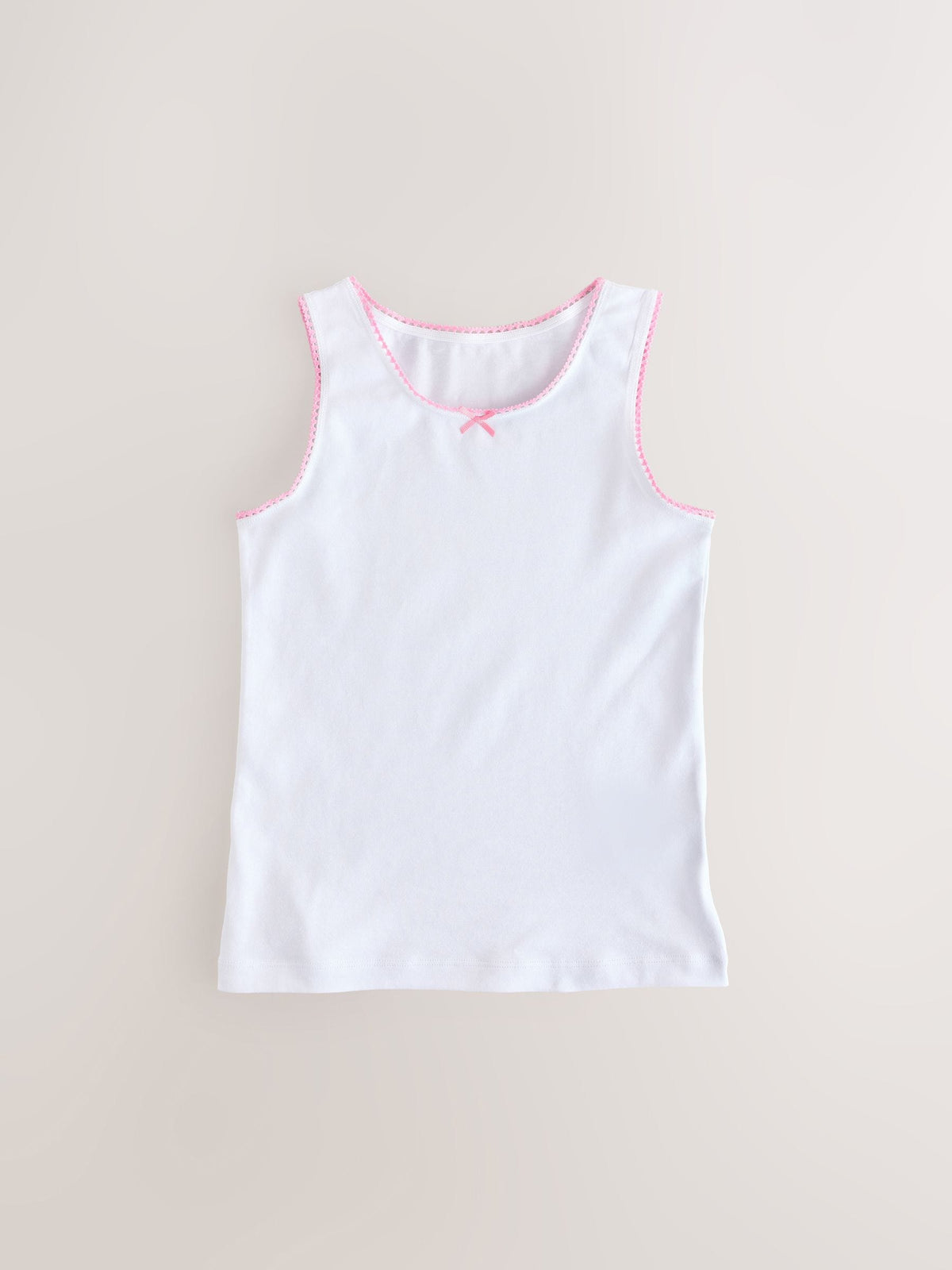 White Vests 5 Pack (1.5-16yrs)