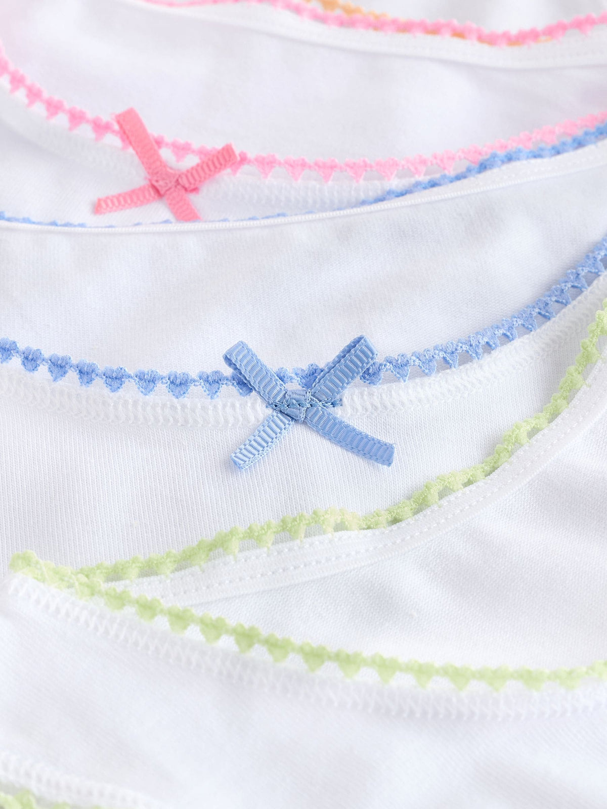 White Vests 5 Pack (1.5-16yrs)