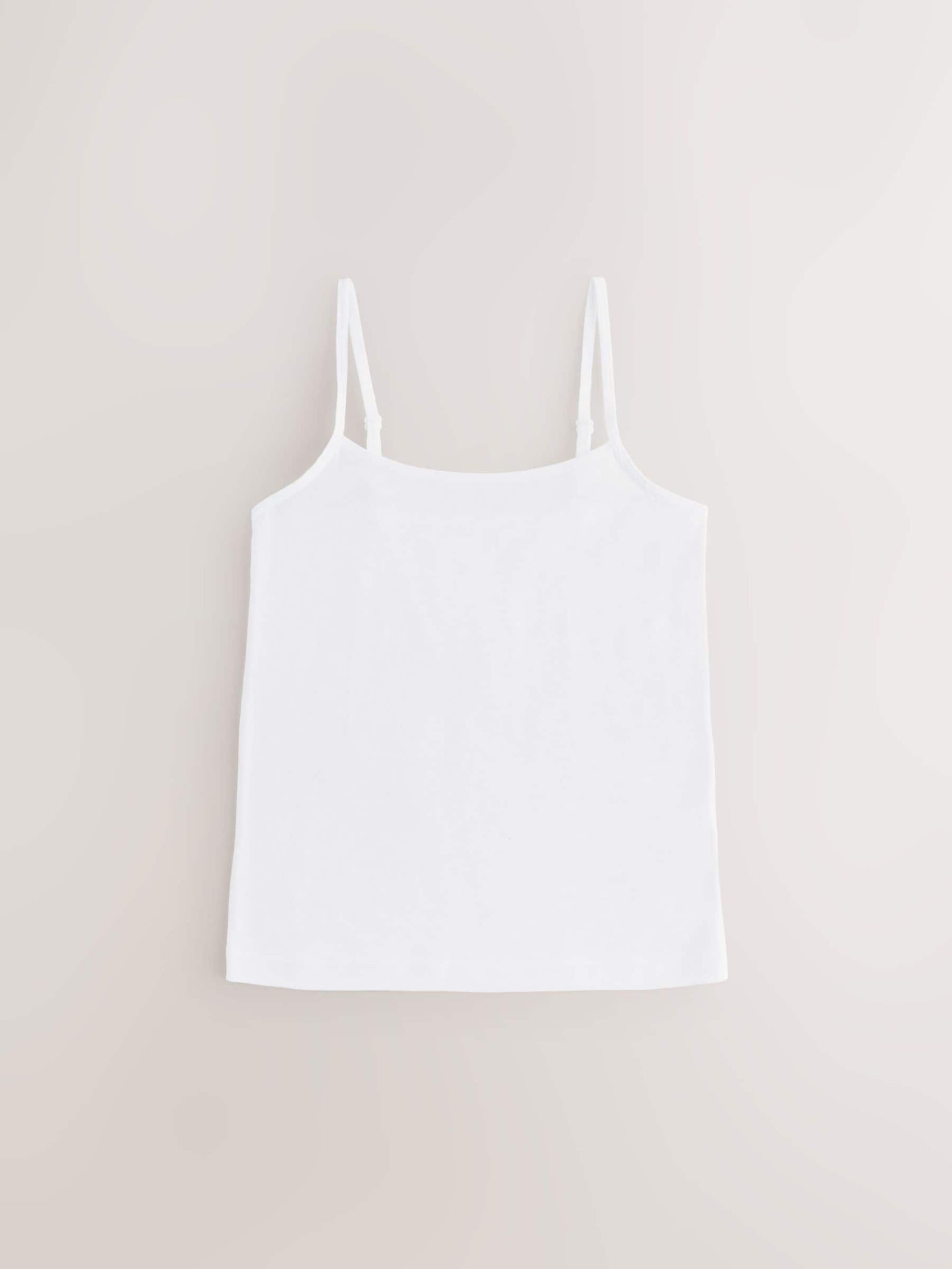 White 3 Pack Cami Vest (1.5-16yrs)