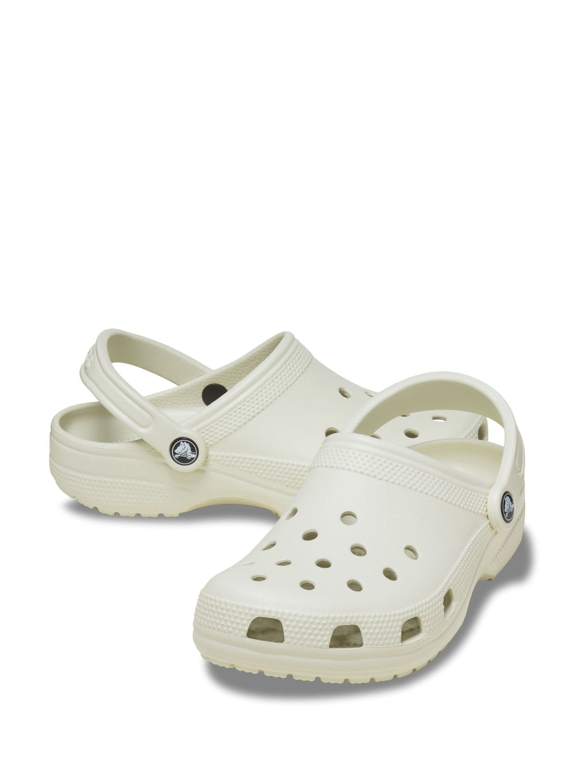 Crocs Cream Dove Classic Toddler Clogs