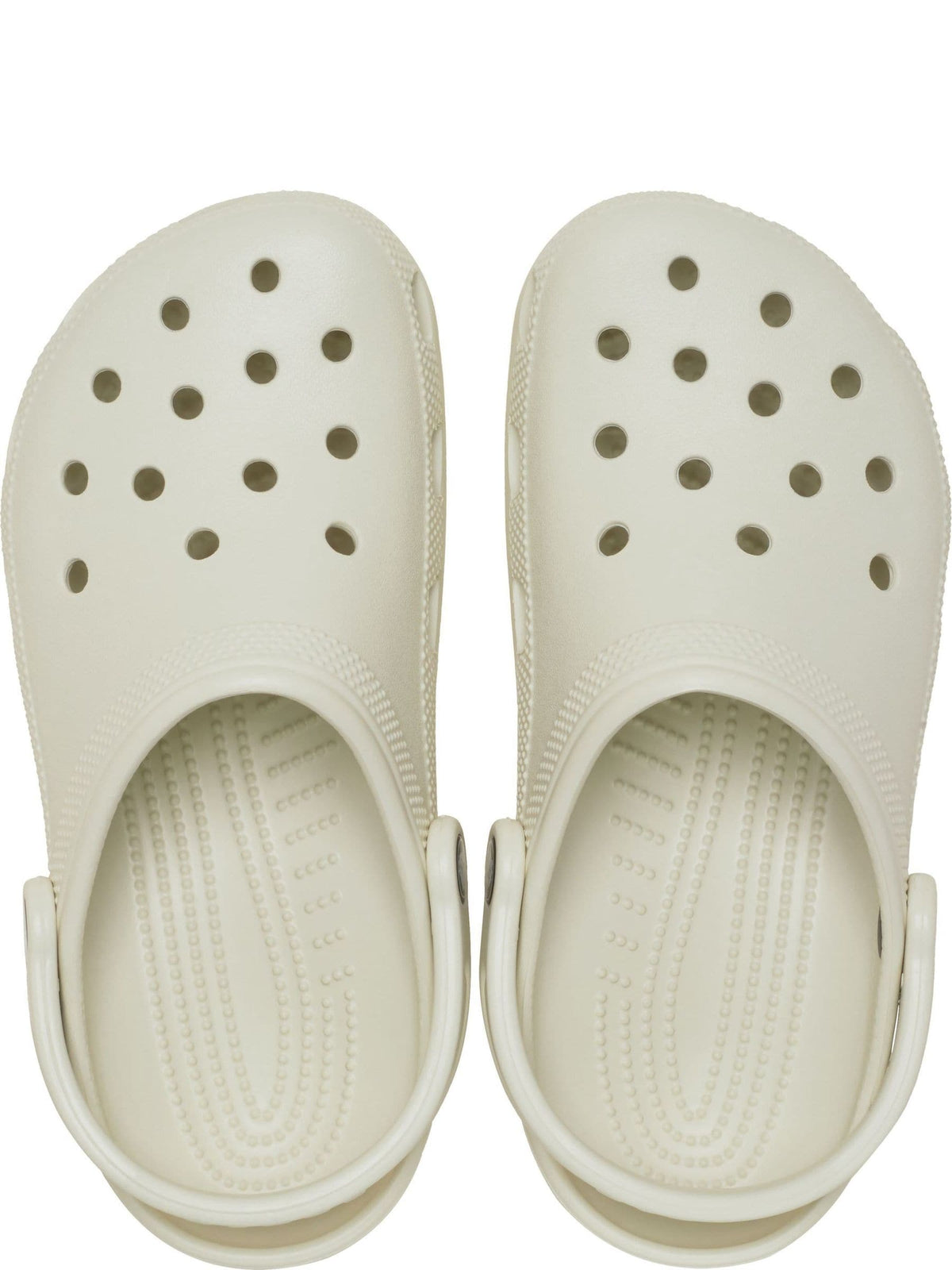 Crocs Cream Dove Classic Toddler Clogs