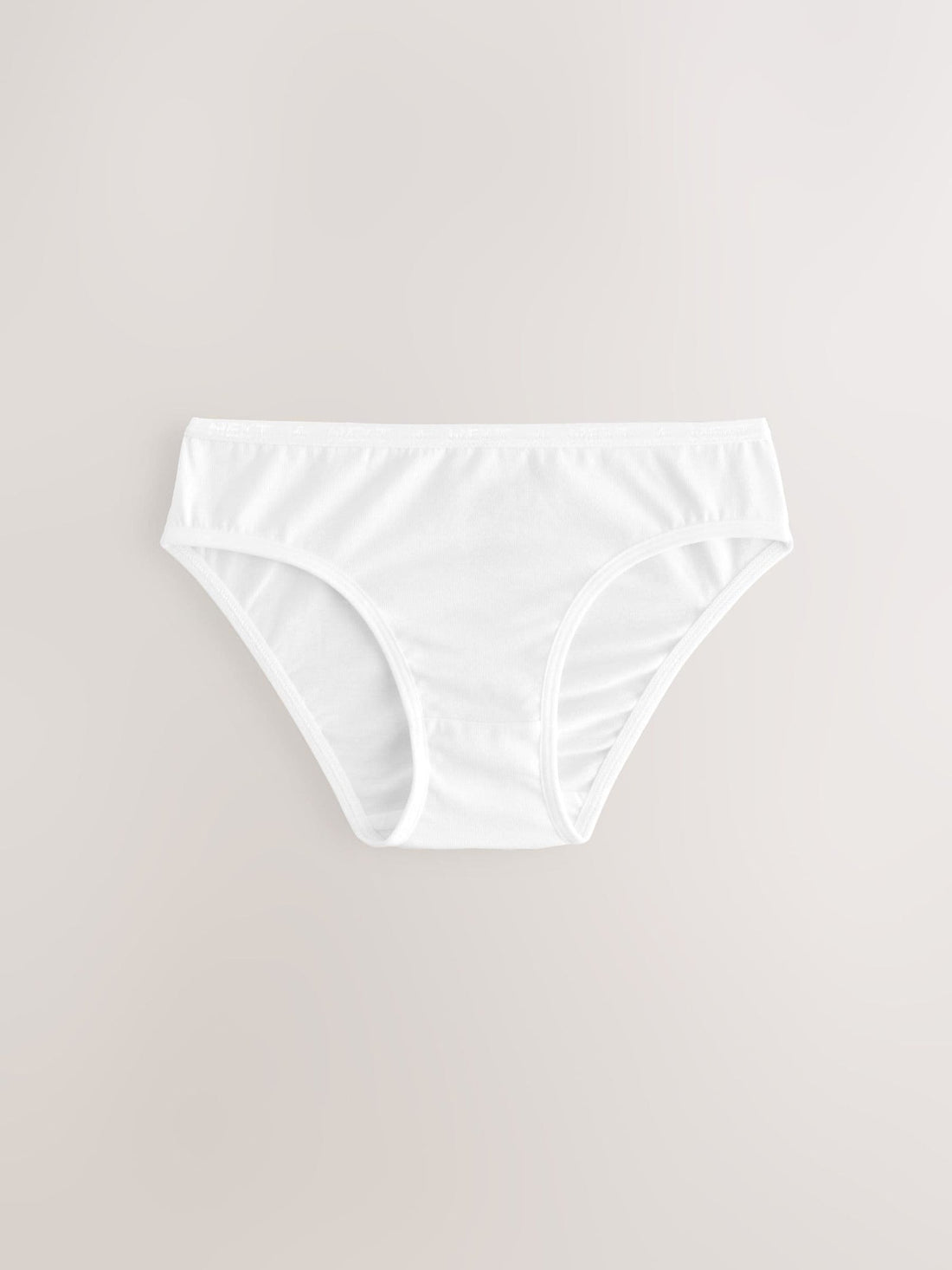 White Bikini Briefs 5 Pack (5-16yrs)