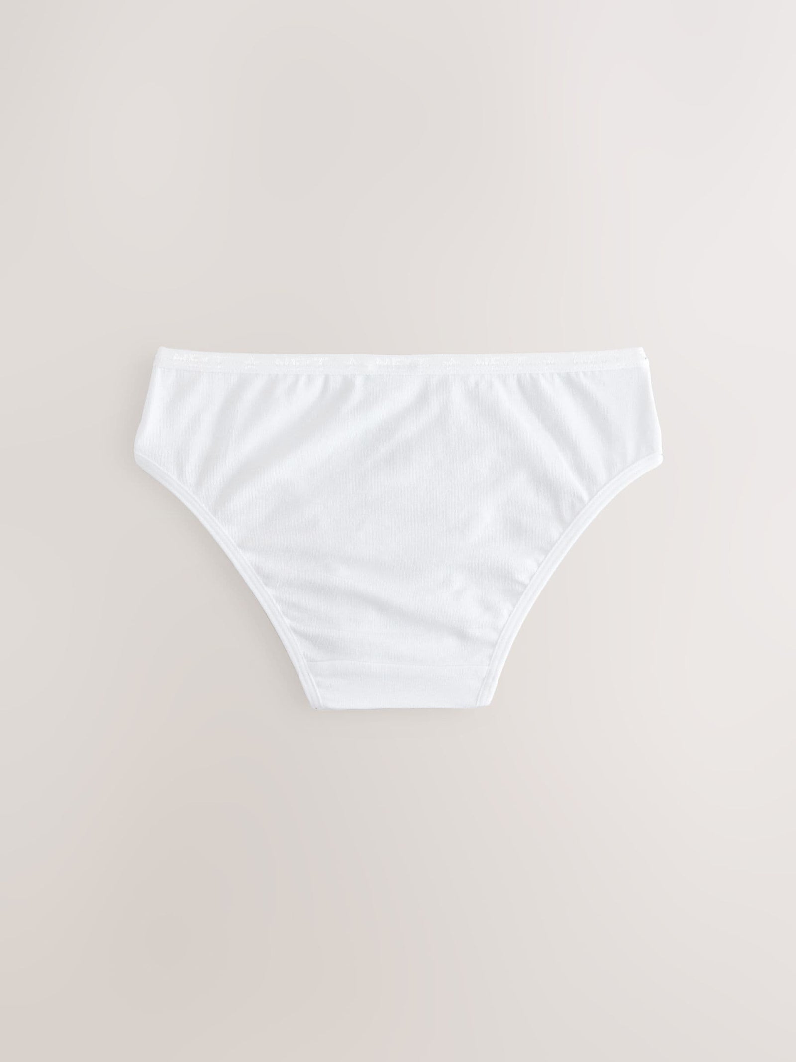 White Bikini Briefs 5 Pack (5-16yrs)