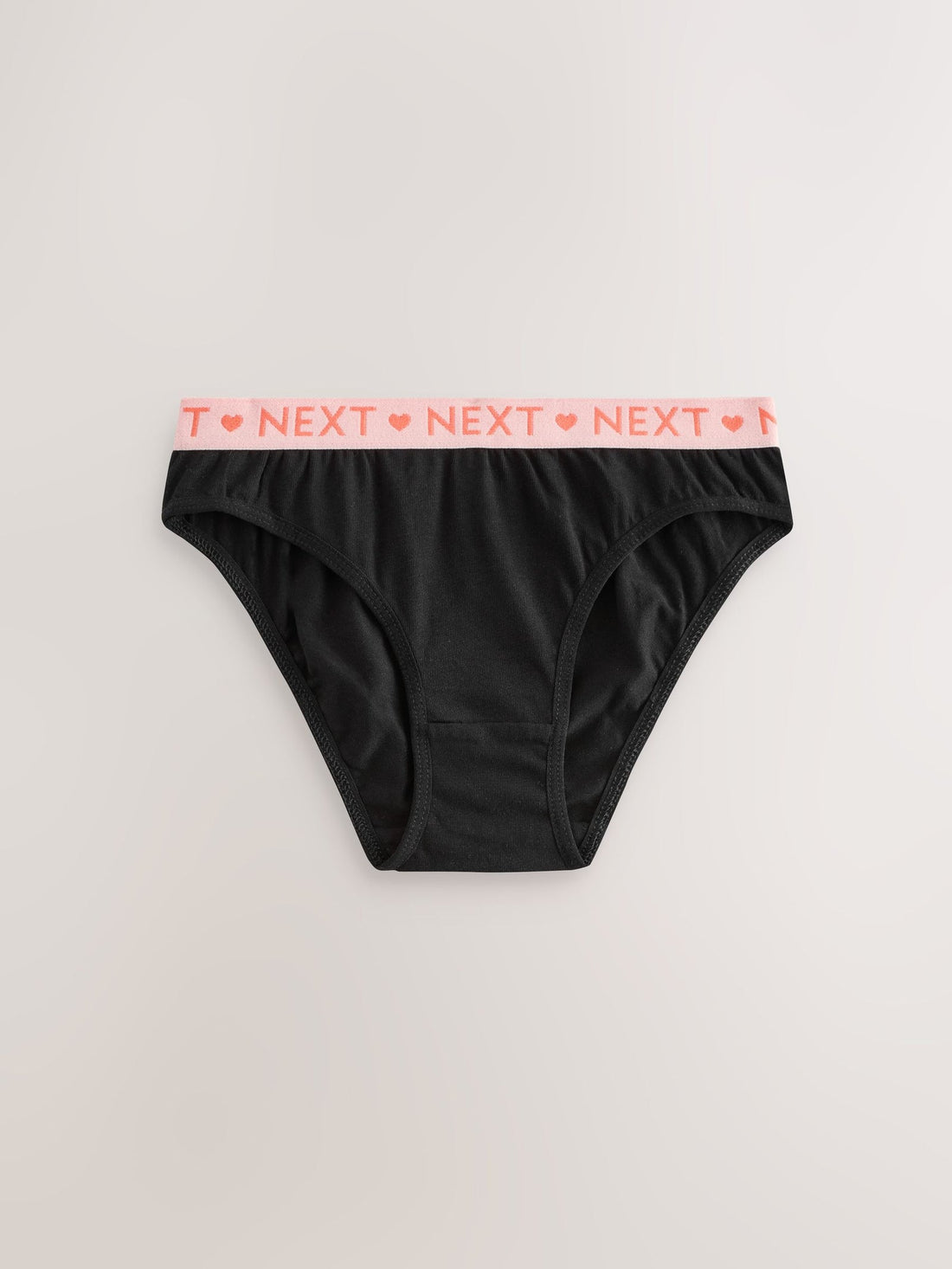Black Bikini Briefs 7 Pack (5-16yrs)
