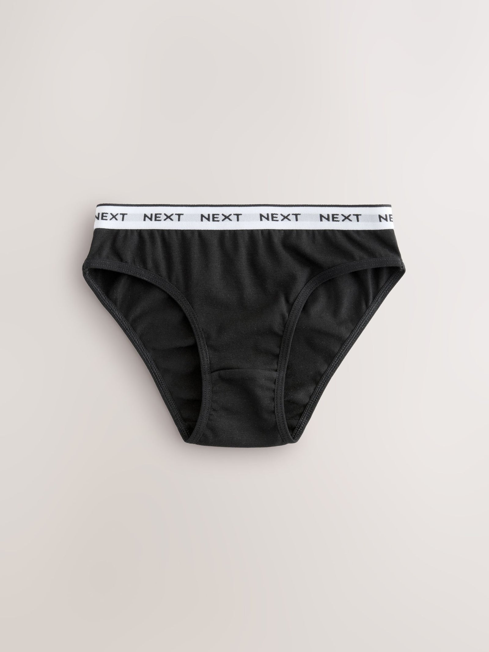 Black/White/Grey Bikini Briefs 7 Pack (5-16yrs)