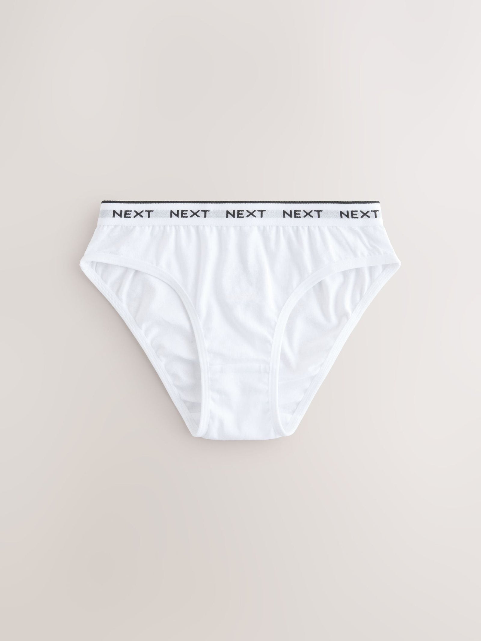 Black/White/Grey Bikini Briefs 7 Pack (5-16yrs)