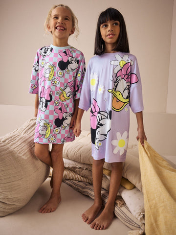 Multi Minnie Mouse Nighties 2 Pack (2-14yrs)