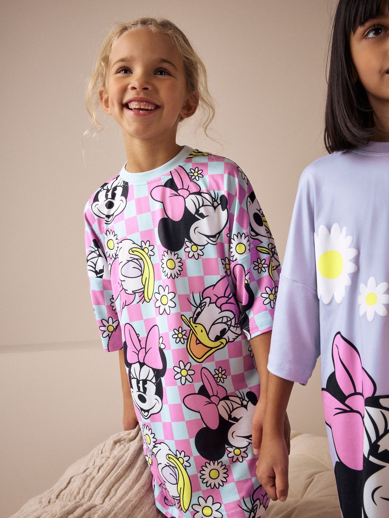 Multi Minnie Mouse Nighties 2 Pack (2-14yrs)