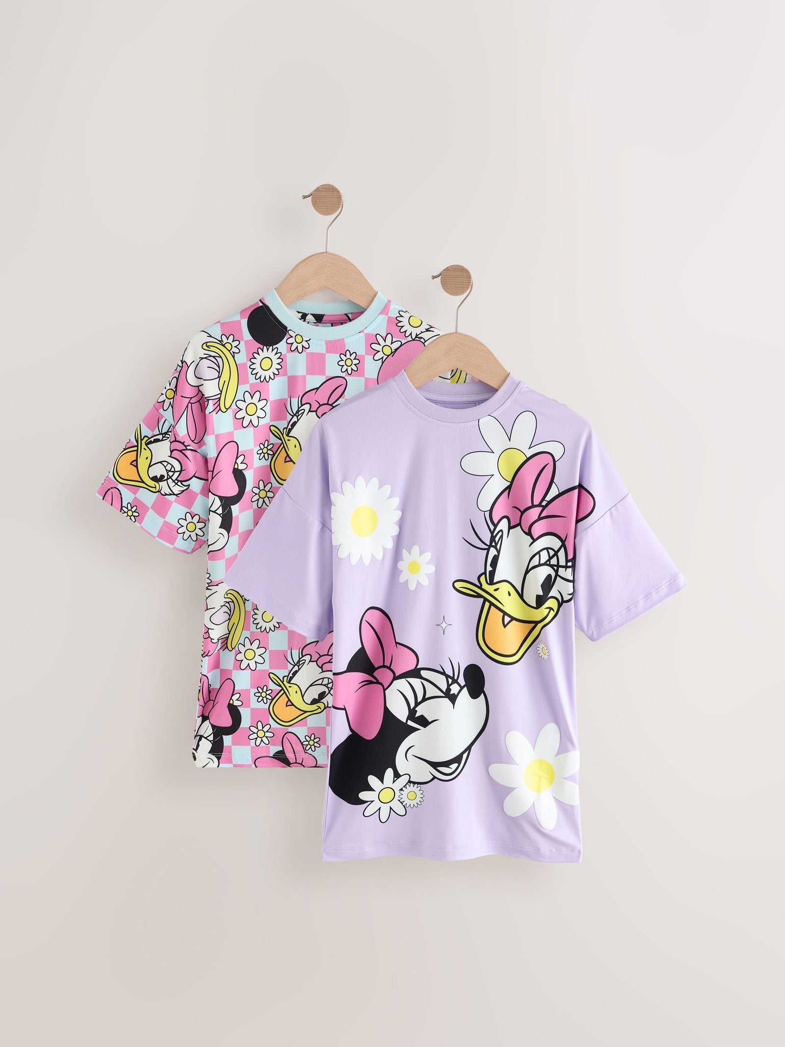 Multi Minnie Mouse Nighties 2 Pack (2-14yrs)