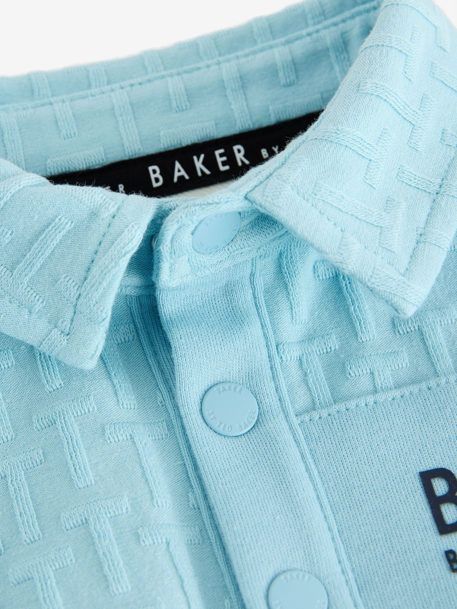 Baker by Ted Baker Textured Romper and Hat Set