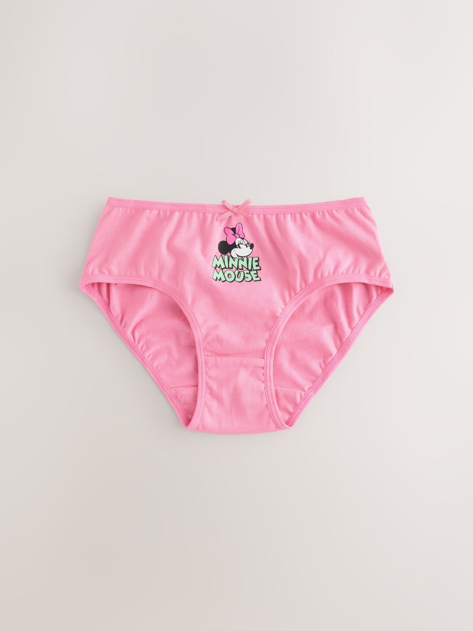 Pink Minnie Mouse Briefs 5 Pack (1.5-12yrs)