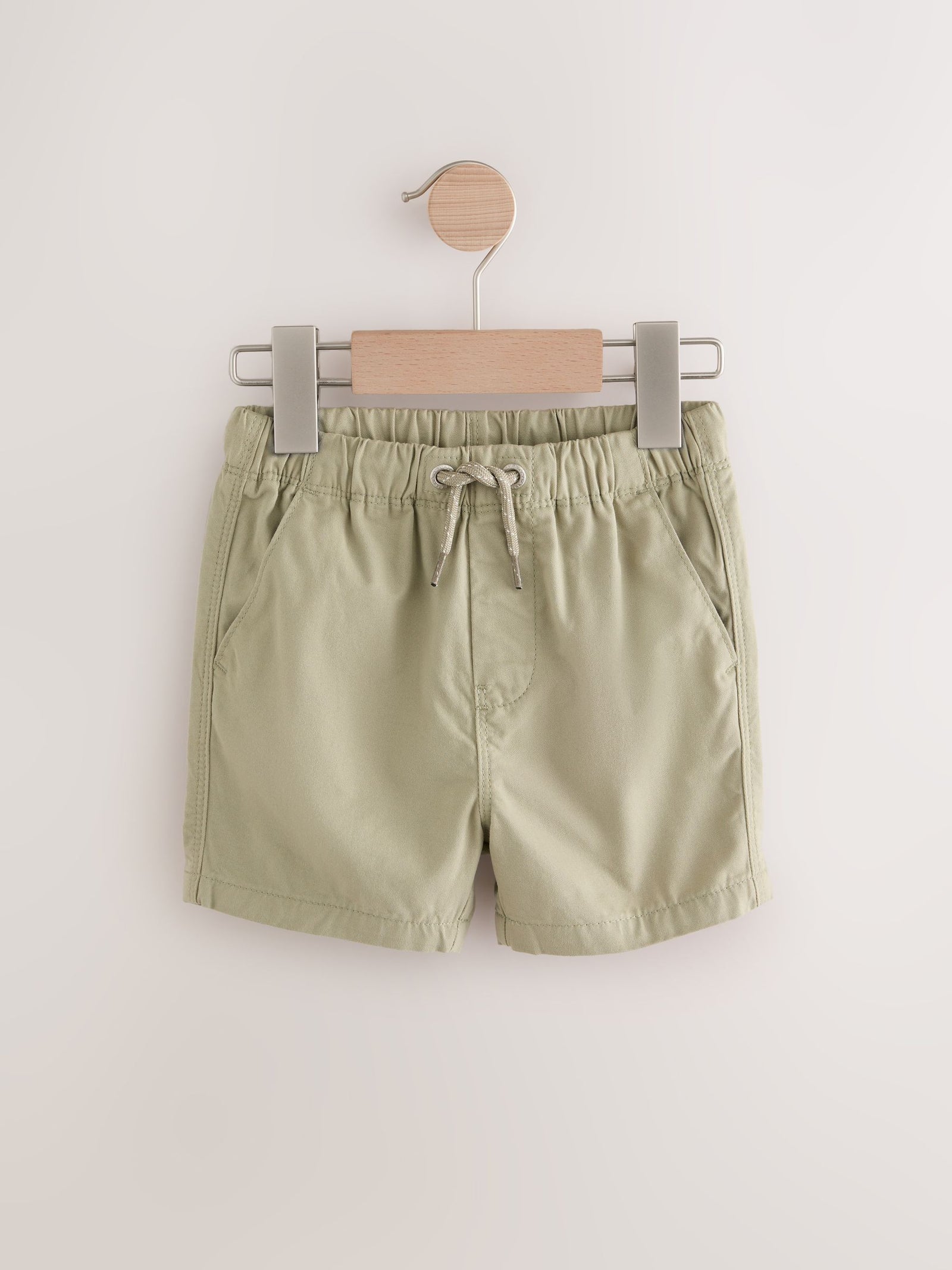 Sage Green Pull On Shorts (3mths-7yrs)
