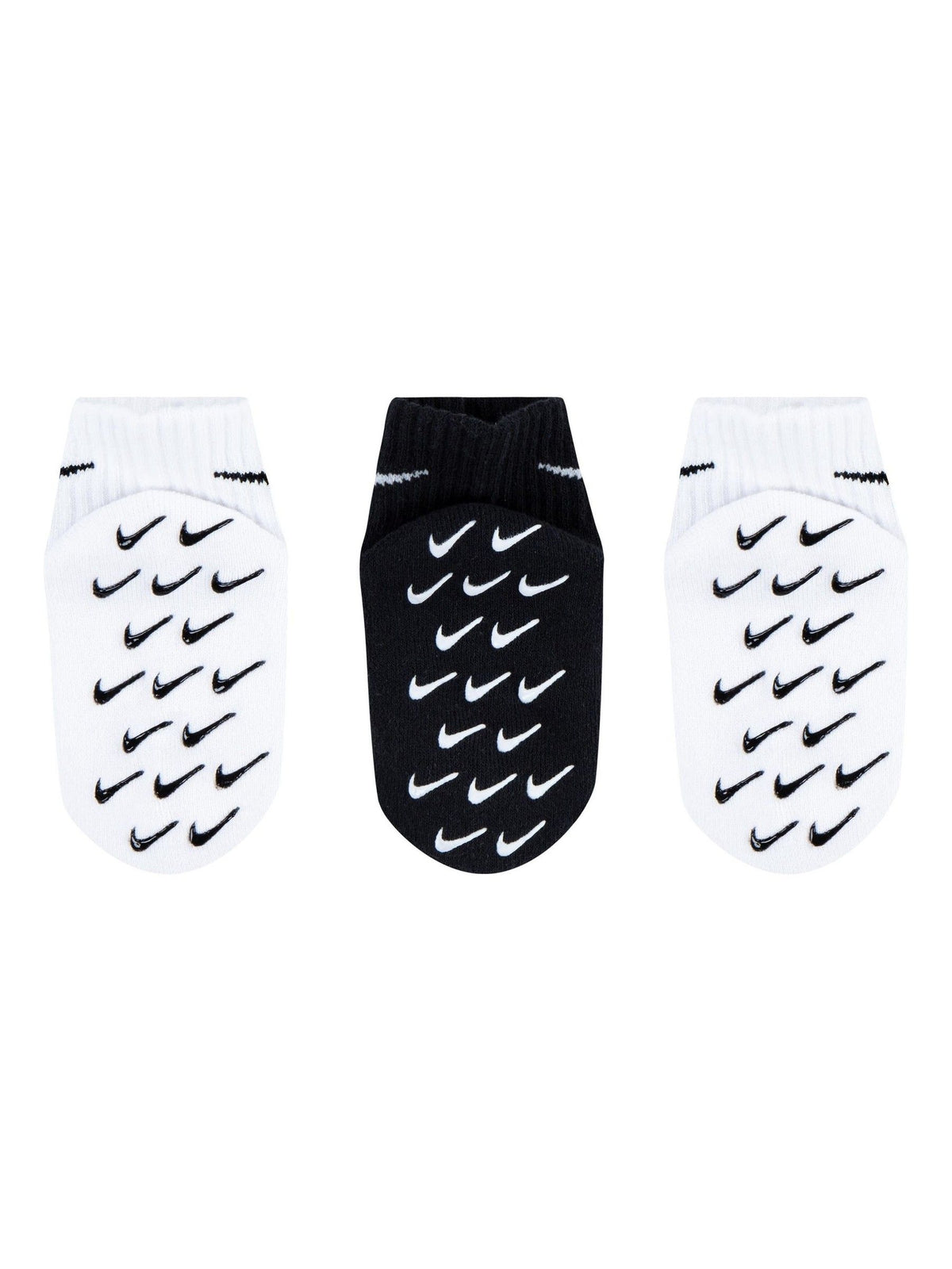 Nike White Infant Gripper Socks 3 Pack