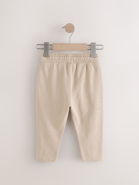 Stone Pintuck 100% Cotton Joggers (3mths-7yrs)