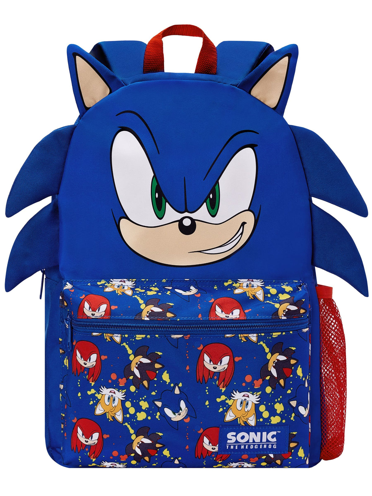 Character Blue Sonic The Hedgehog Backpack 3D Ears