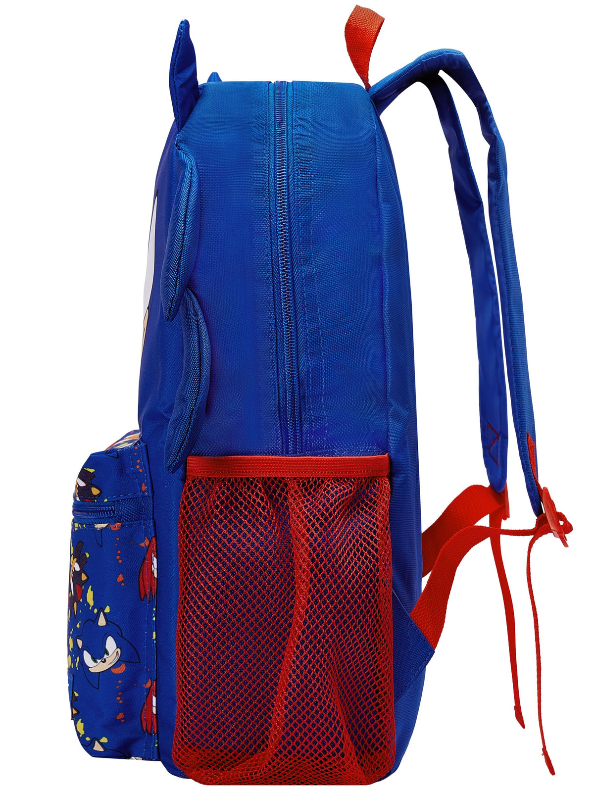 Character Blue Sonic The Hedgehog Backpack 3D Ears