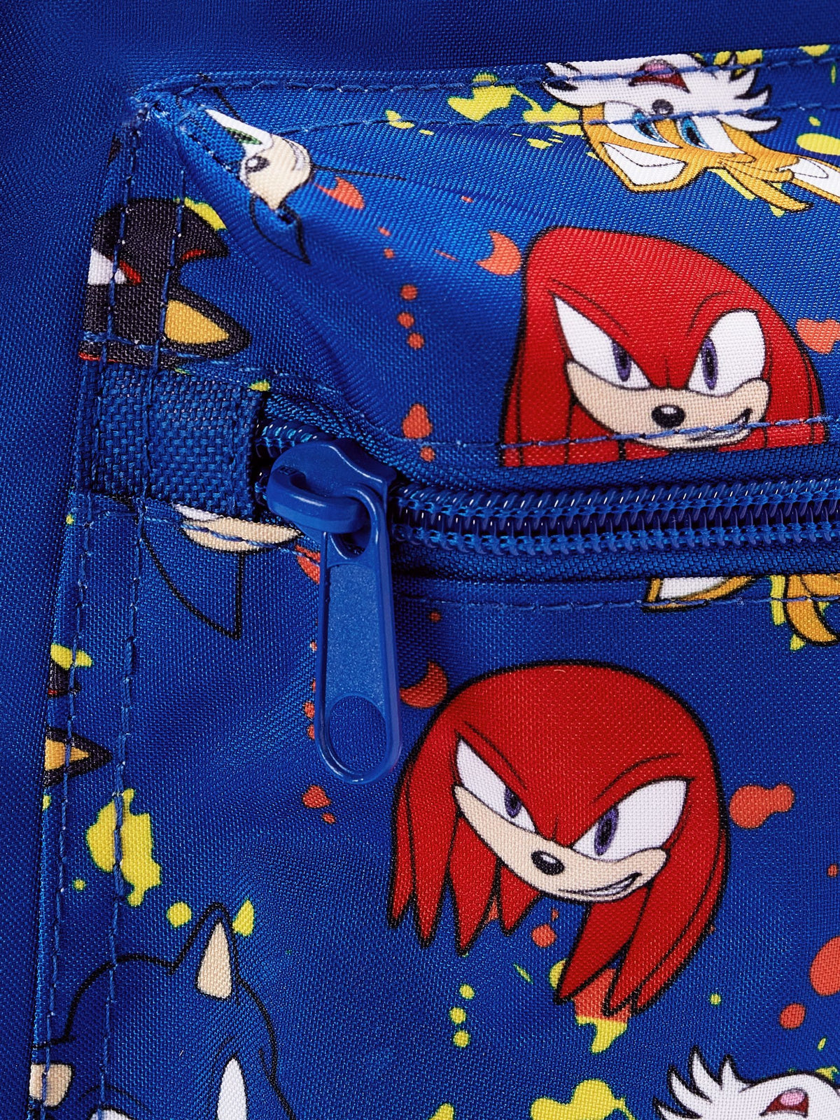 Character Blue Sonic The Hedgehog Backpack 3D Ears