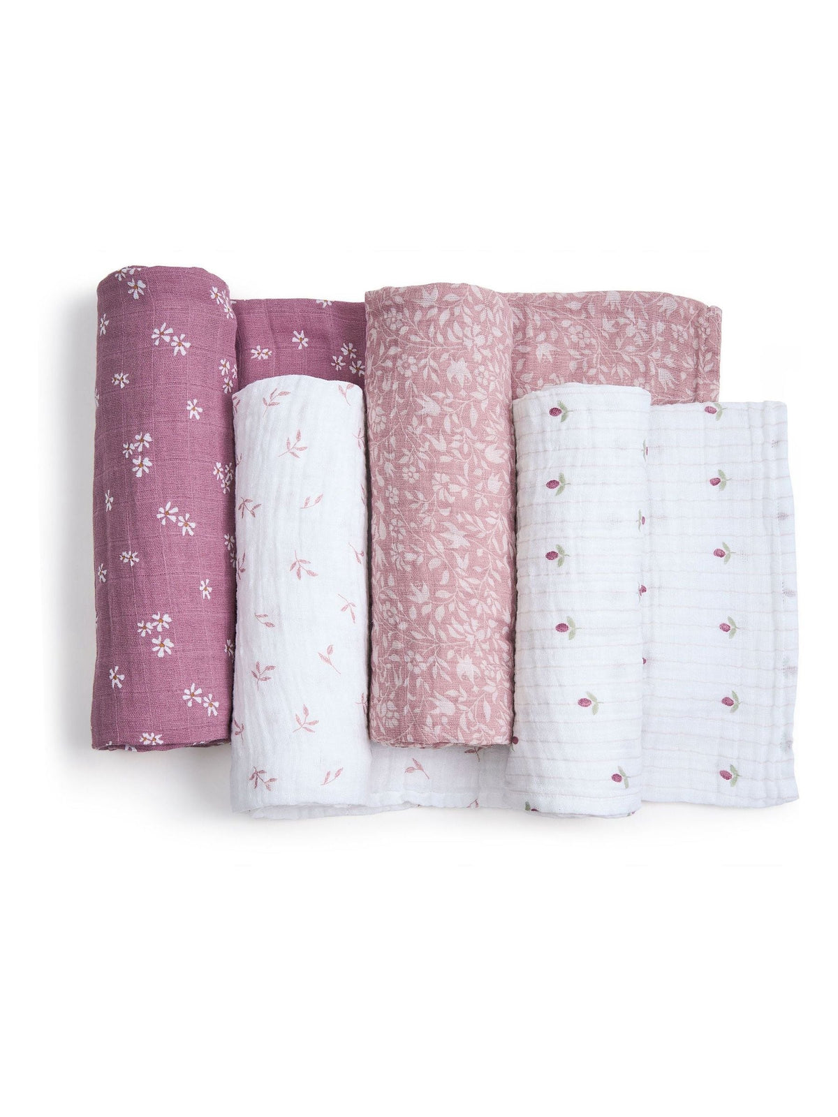Aden + Anais White Muslin Blanket 4 Pack