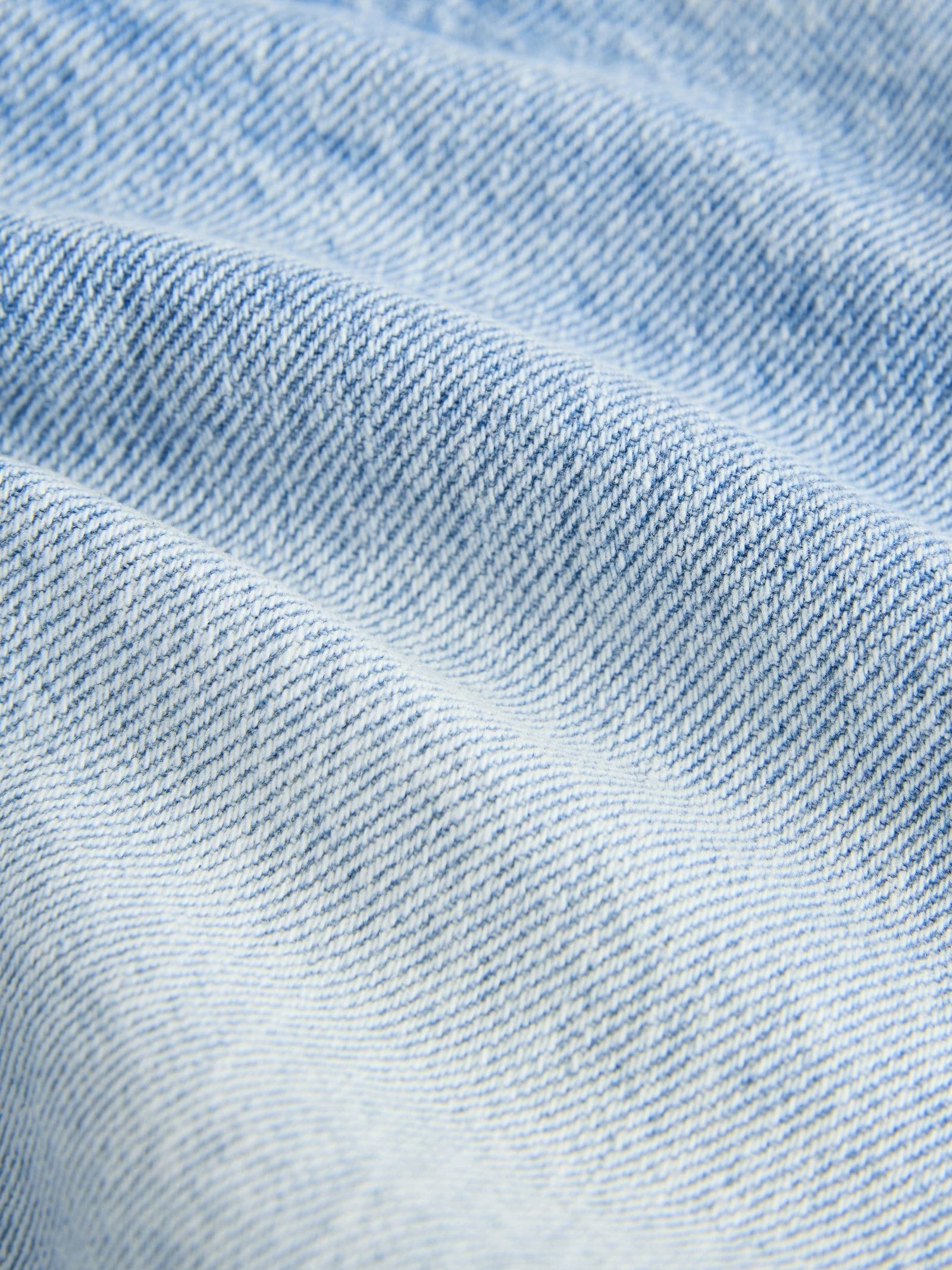 Mid Blue Regular Length Frayed Edge Denim Shorts (3-16yrs)