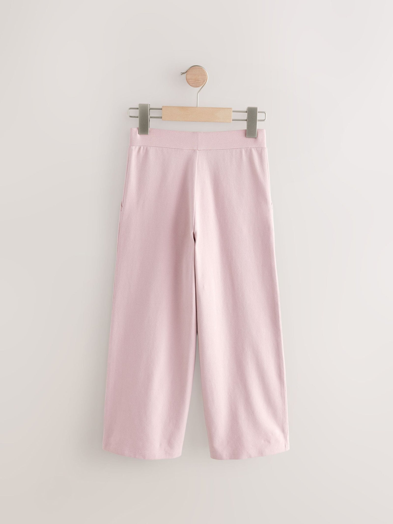 Pink 1 Pack Wide Leg Jersey Trousers (3-16yrs)