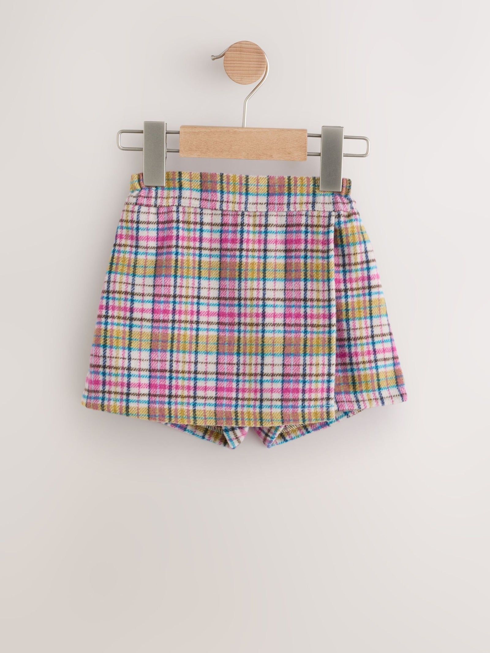 Pink/Mink Check Skirt and Tights Set (3mths-7yrs)