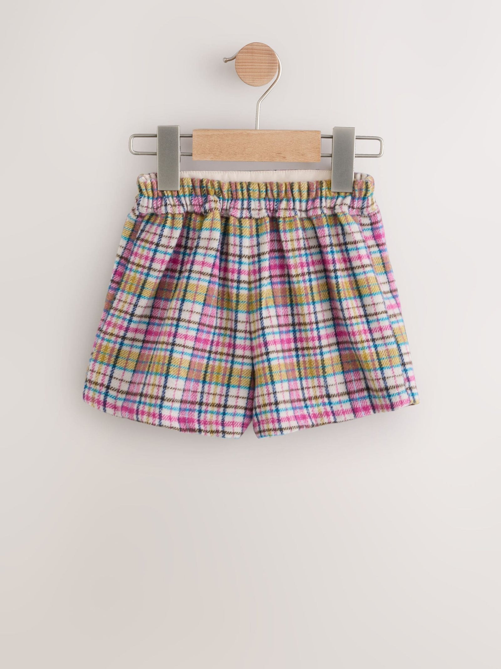Pink/Mink Check Skirt and Tights Set (3mths-7yrs)