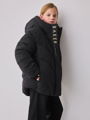 Baker by Ted Baker Shower Resistant Short Padded Coat