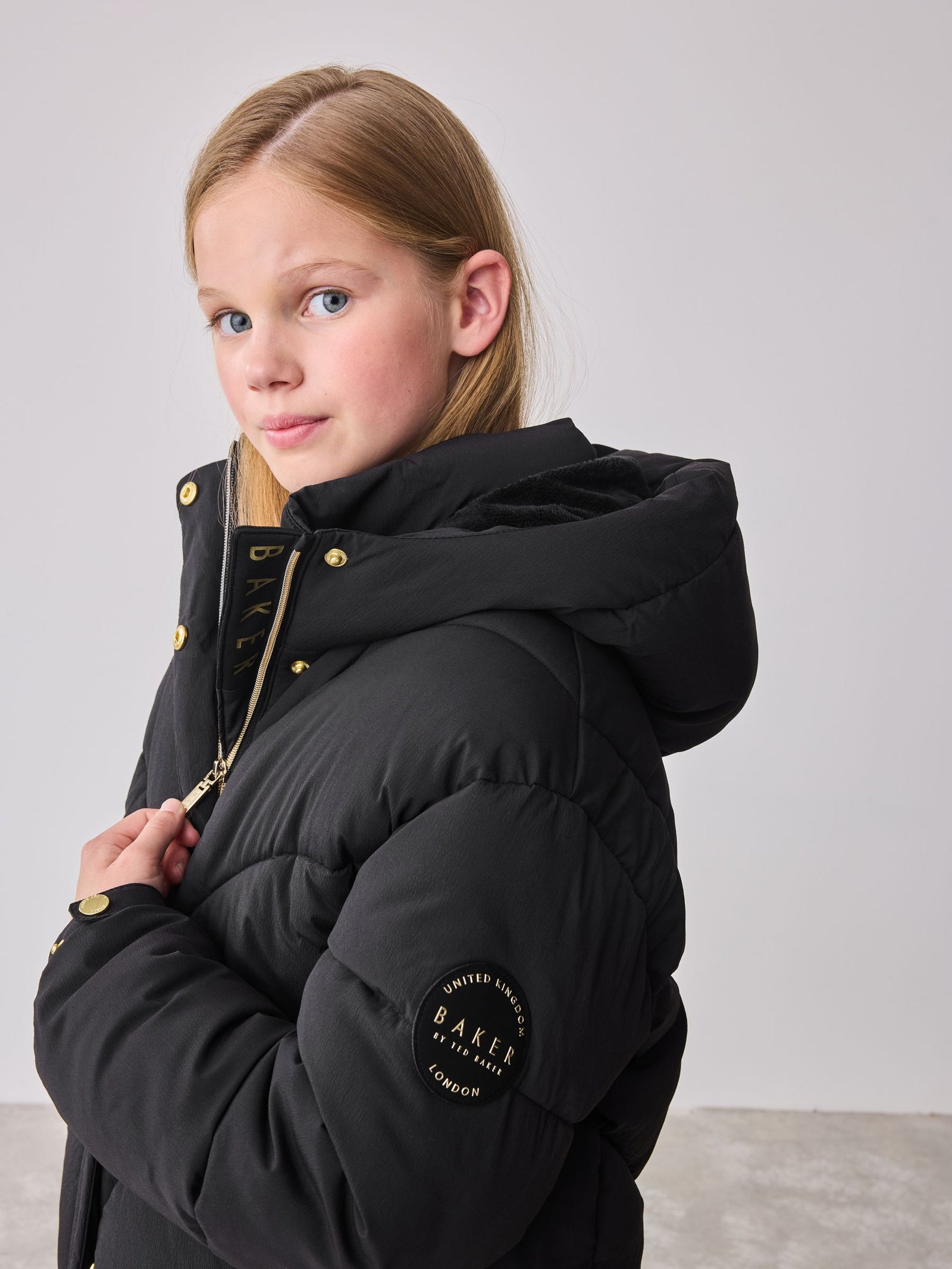 Baker by Ted Baker Shower Resistant Short Padded Coat