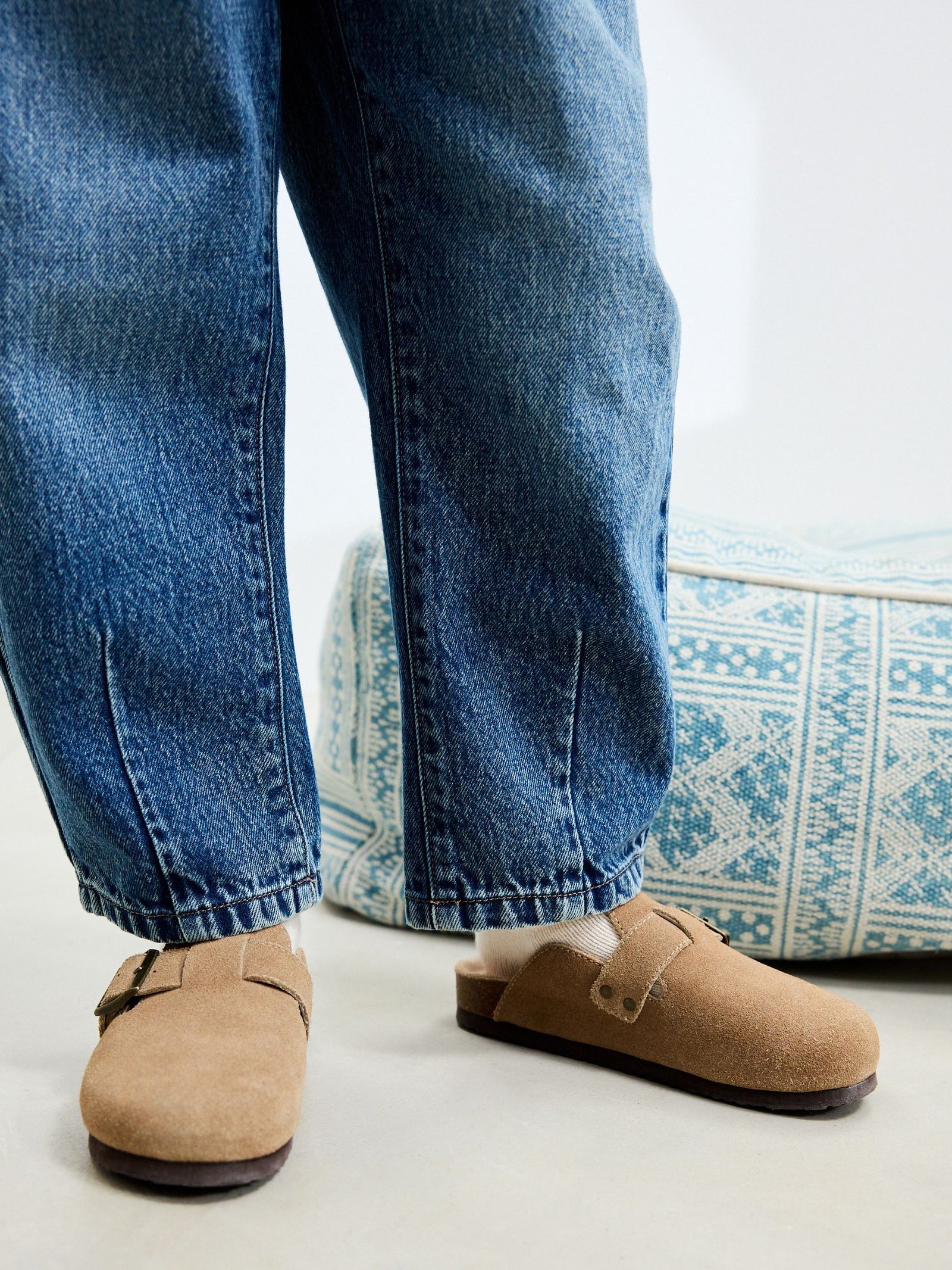 Mid Blue Denim Barrel Jeans (3-16yrs)