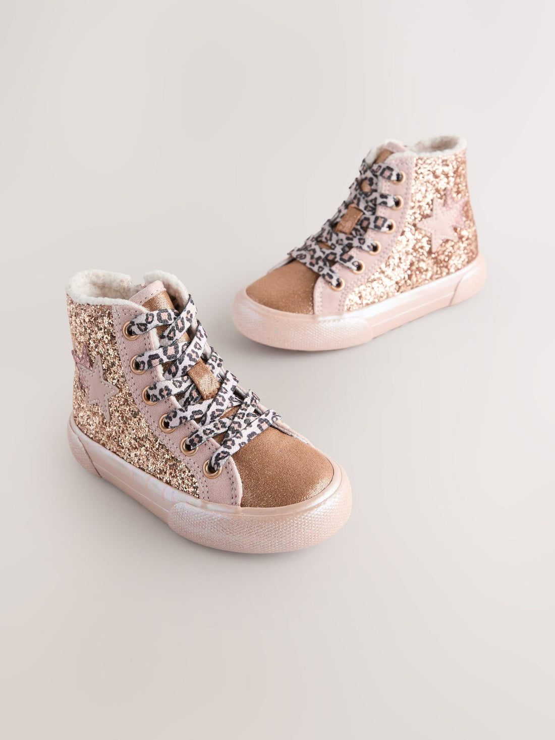Gold Standard Fit (F) Star High Top Trainers