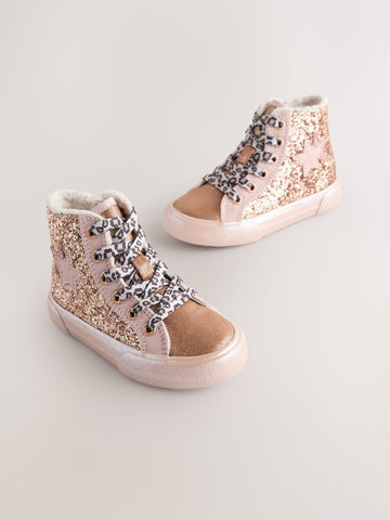 Gold Standard Fit (F) Star High Top Trainers