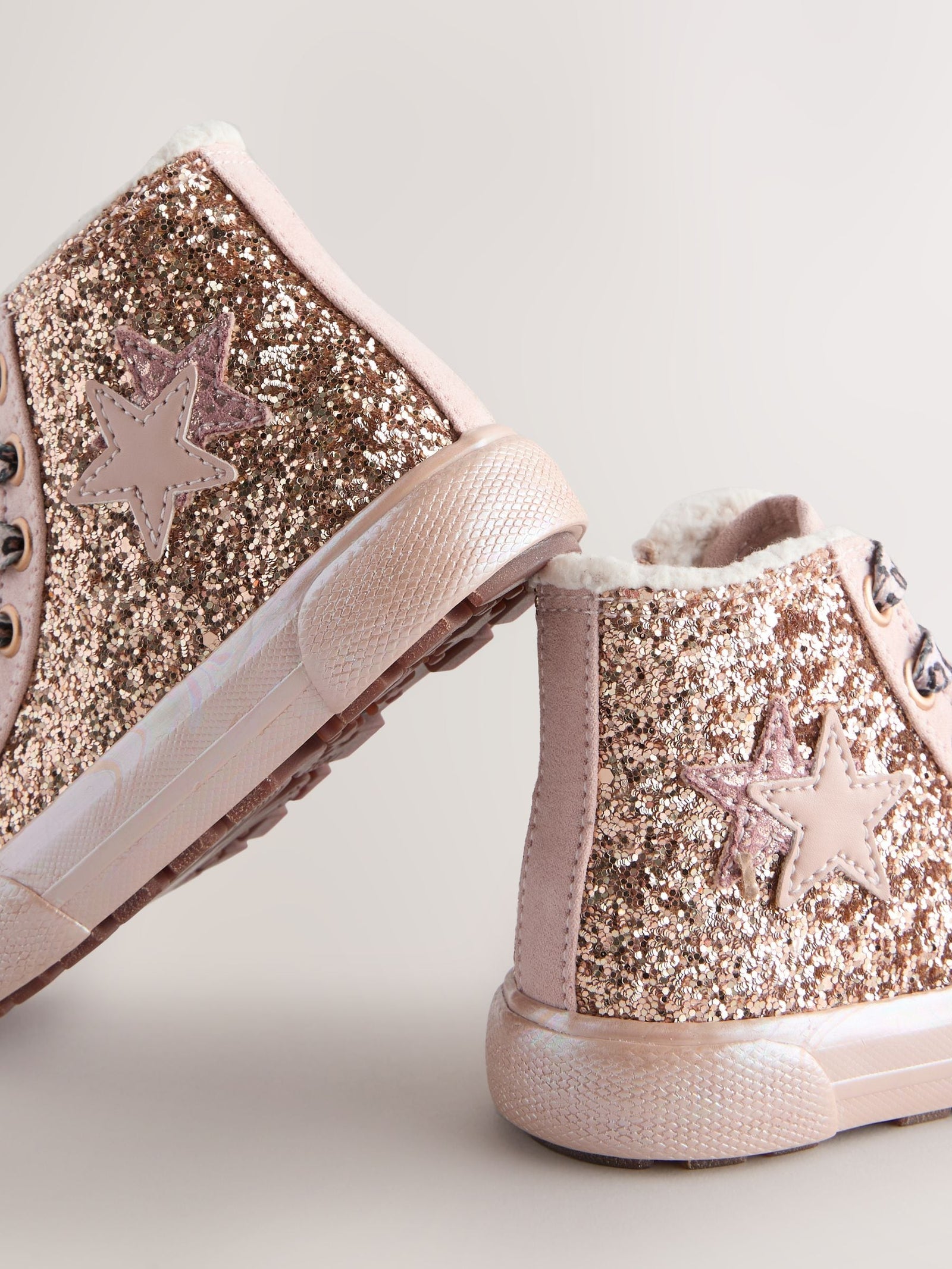 Gold Standard Fit (F) Star High Top Trainers
