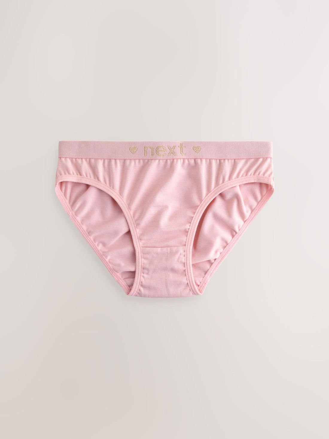 Pink/Grey Bikini Briefs 7 Pack (5-16yrs)