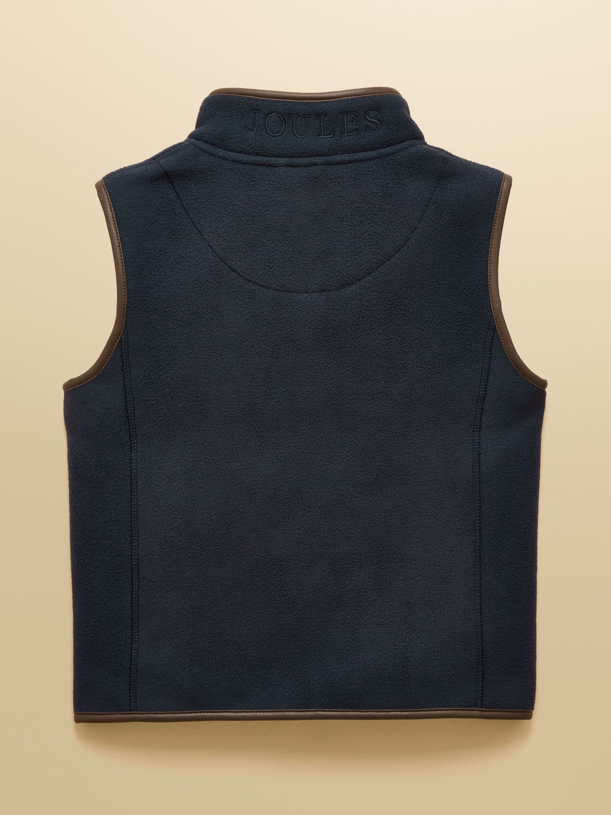 Joules Kids' Heritage Navy Blue Fleece Gilet