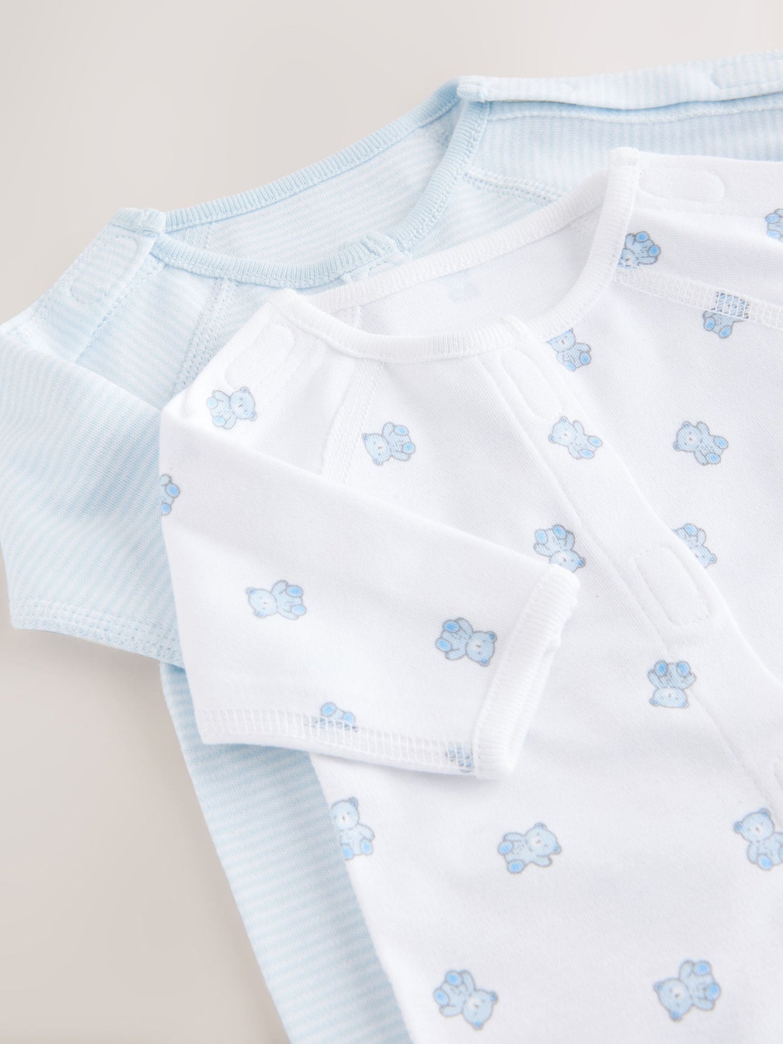 Blue Baby Premature Sleepsuit Set 6 Piece (0-0mths)