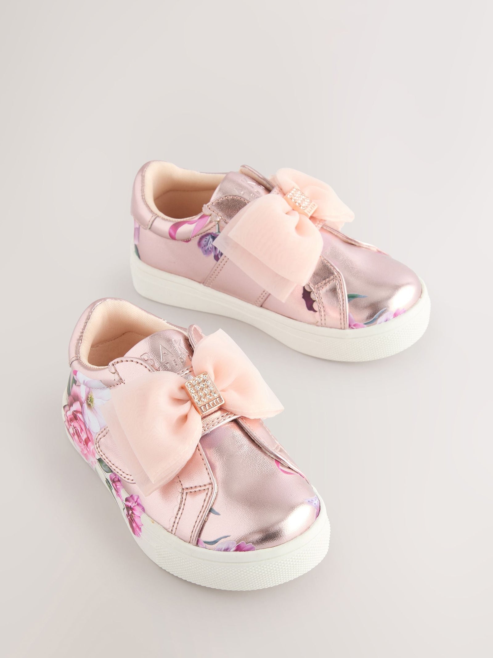 Baker by Ted Baker Girls Organza Corsage Trainers