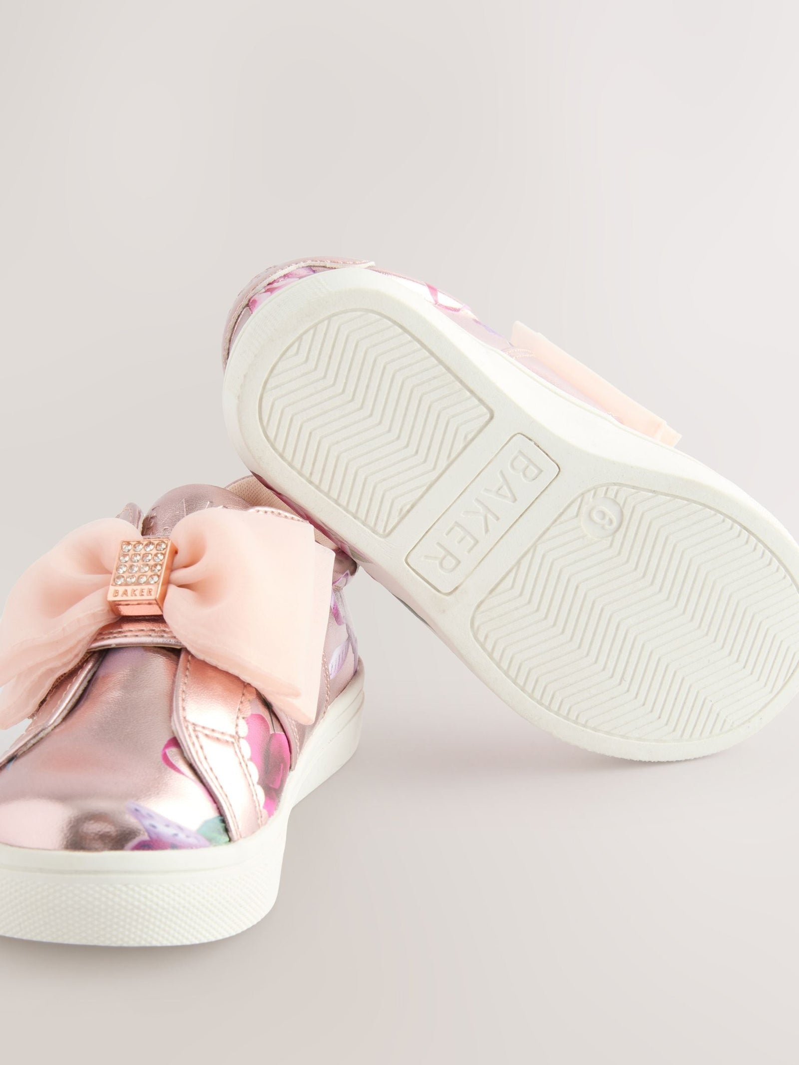 Baker by Ted Baker Girls Organza Corsage Trainers
