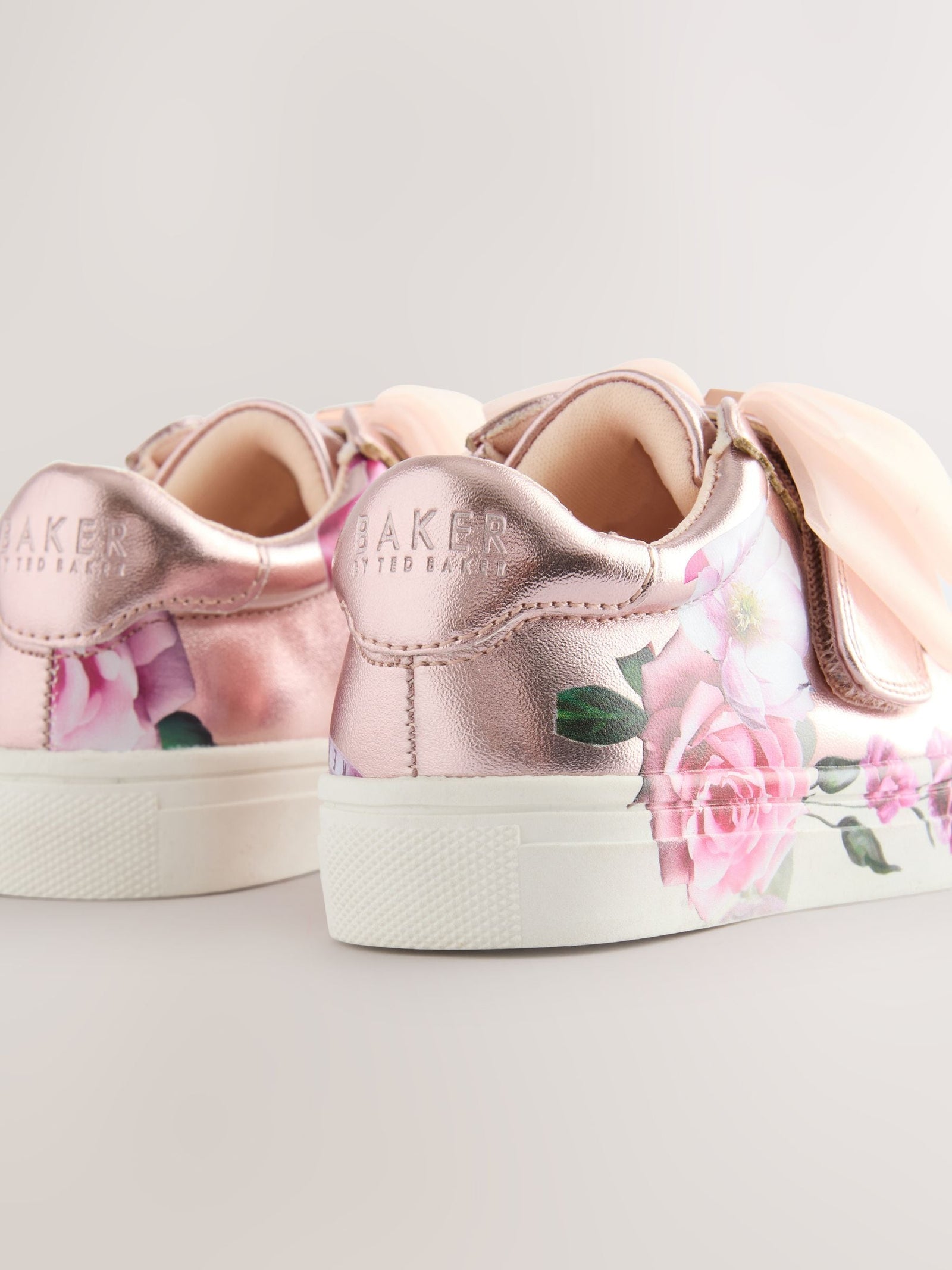 Baker by Ted Baker Girls Organza Corsage Trainers