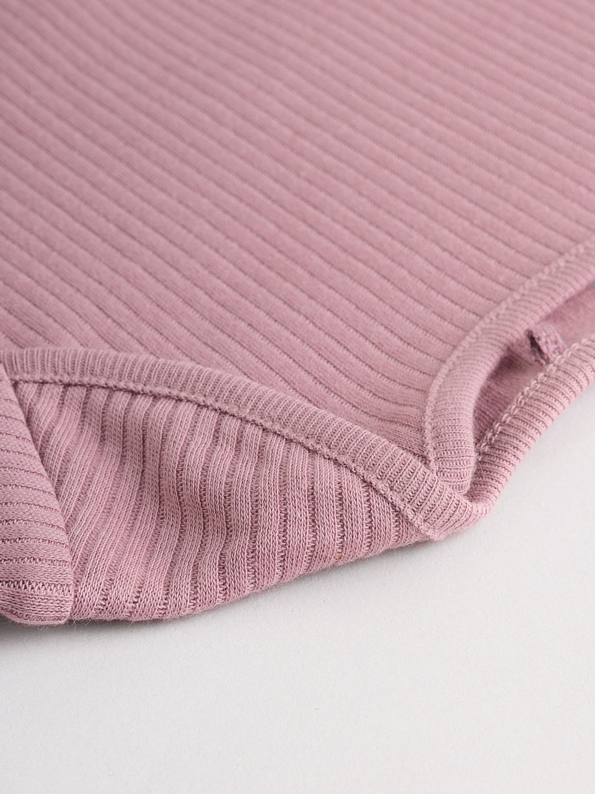 Pink 5 Pack Long Sleeve Baby Bodysuits