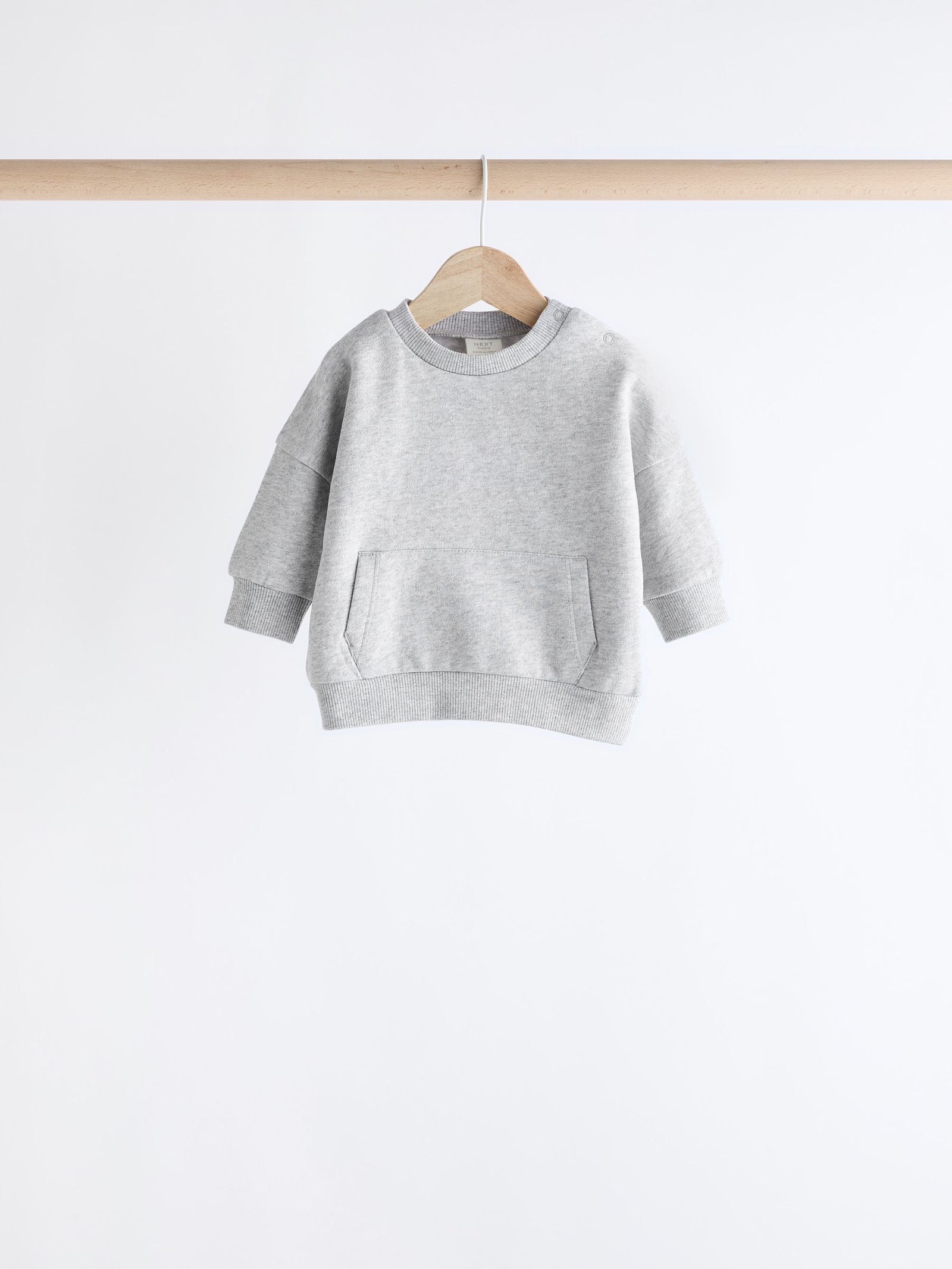 Monochrome Baby Sweatshirt and Joggers Set 6 Piece
