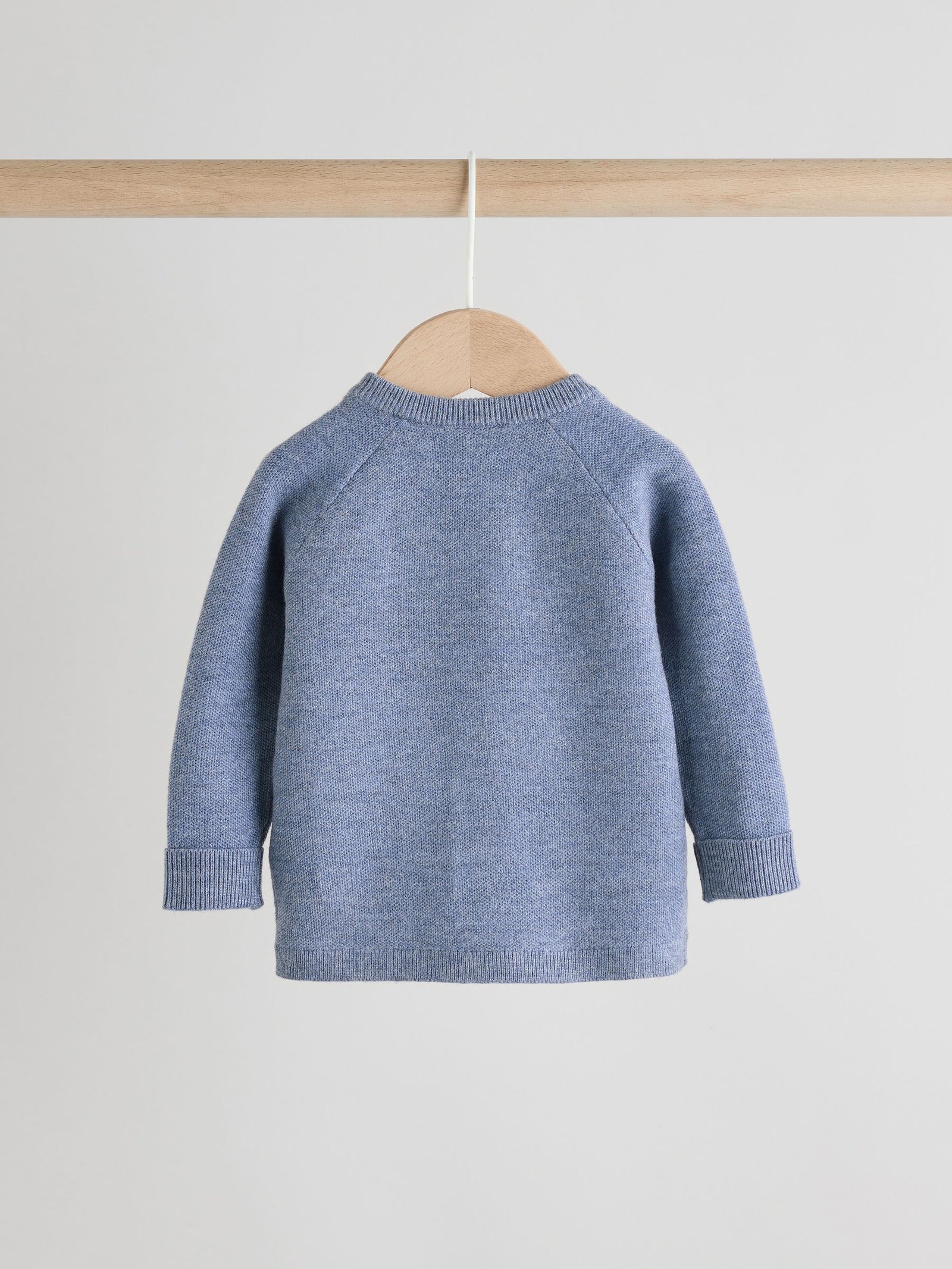 Blue Baby Knitted Jumper and Leggings Set (0mths-2yrs)